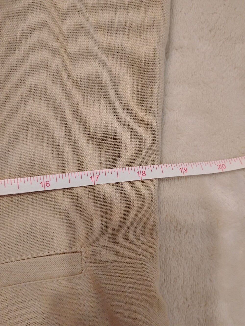 Steve Madden Beige Button Front Vest Size Large NWT MSRP $74 - Picture 4 of 10